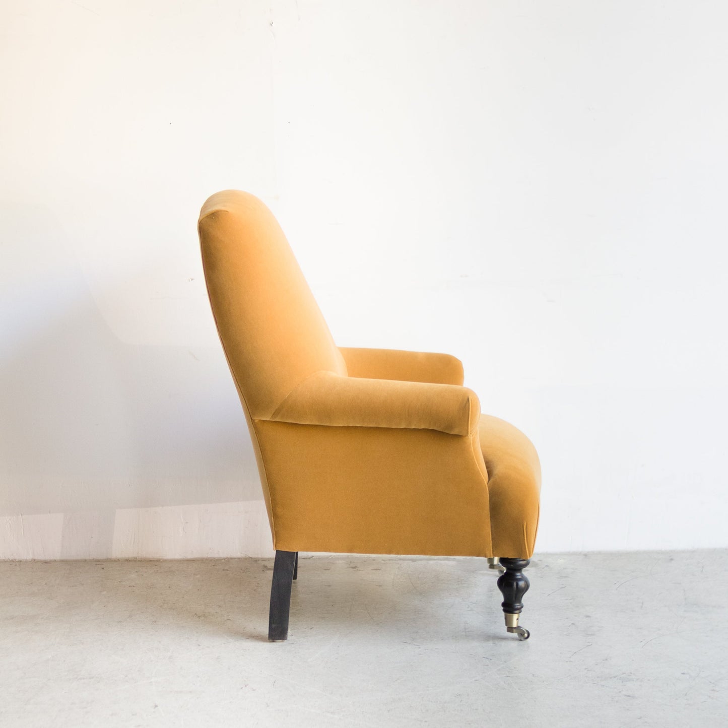Fauteuil Bellecour | Emile Velours Caramel