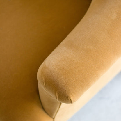 Fauteuil Bellecour | Emile Velours Caramel