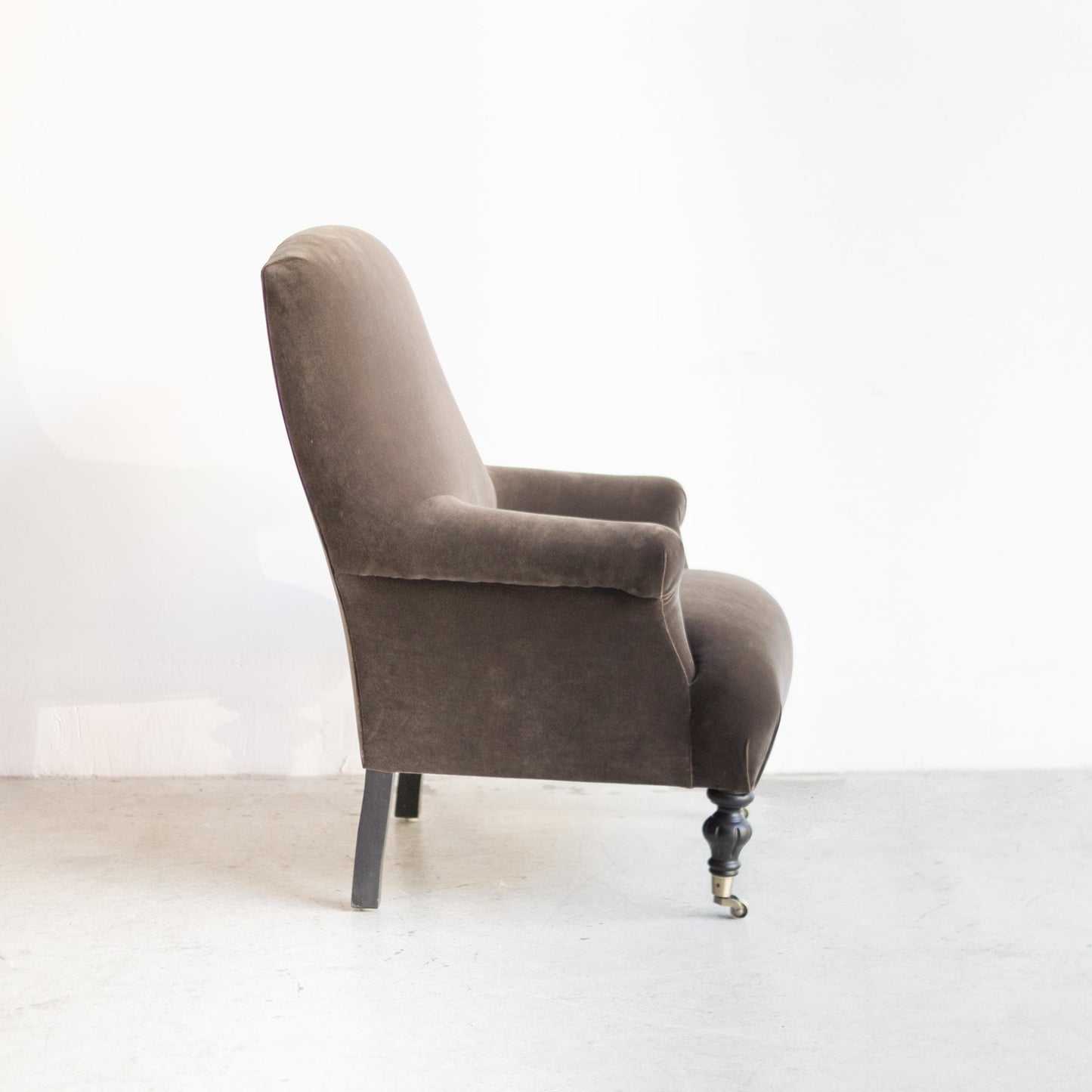 Fauteuil Bellecour | Chocolat Velours Emile