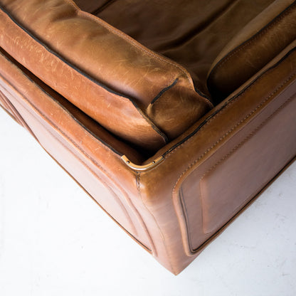 Causeuse Vintage en Cuir Roche Bobois
