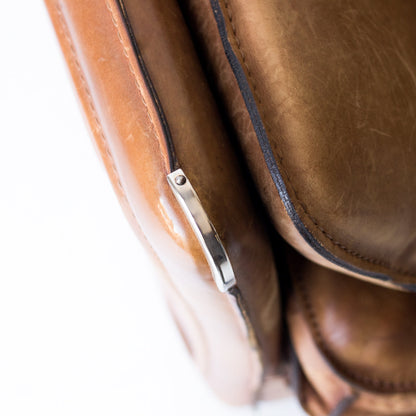 Causeuse Vintage en Cuir Roche Bobois