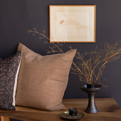 Banquette vintage en noyer