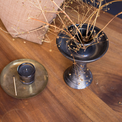 Banquette vintage en noyer