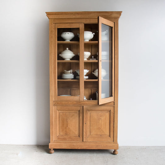 Vitrine Vintage en Chêne