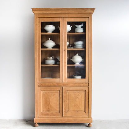 Vitrine Vintage en Chêne