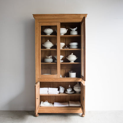 Vitrine Vintage en Chêne