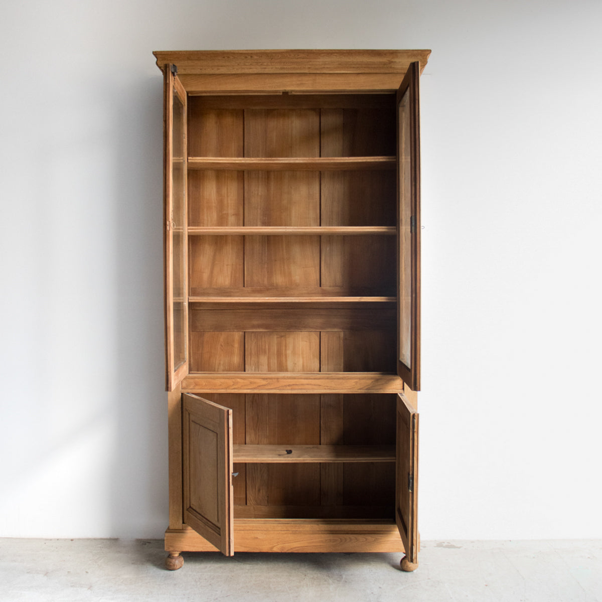 Vitrine Vintage en Chêne