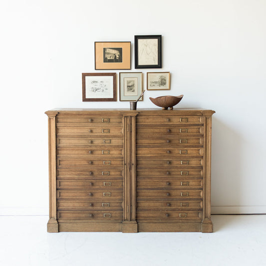 Armoire à documents vintage