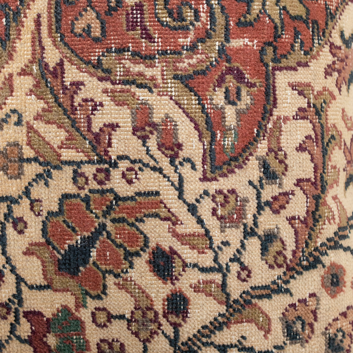 oreiller de tapis touffeté vintage | Millau