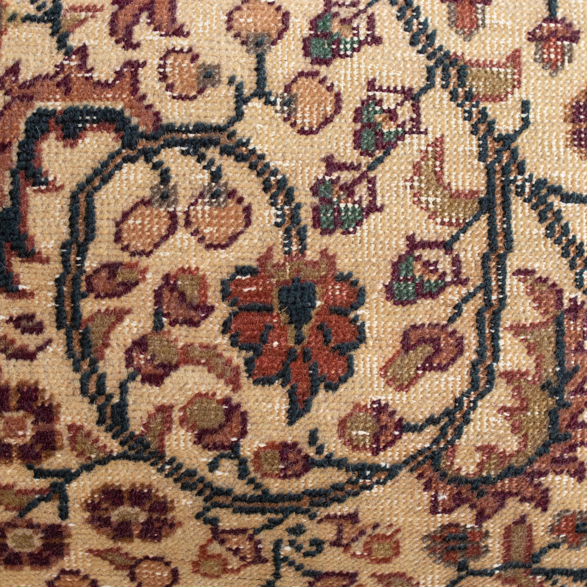 oreiller de tapis touffeté vintage | Millau