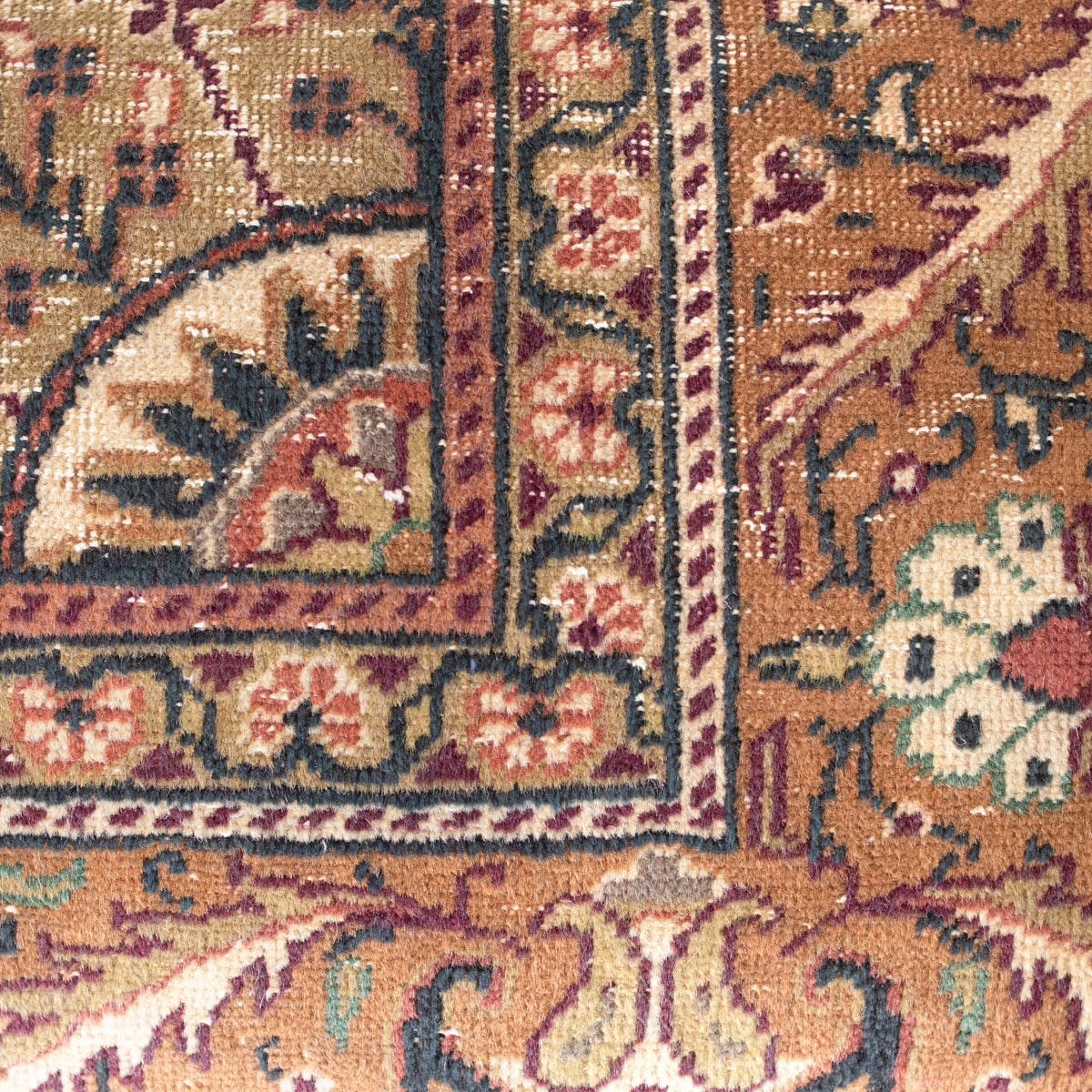 oreiller de tapis touffeté vintage | Millau