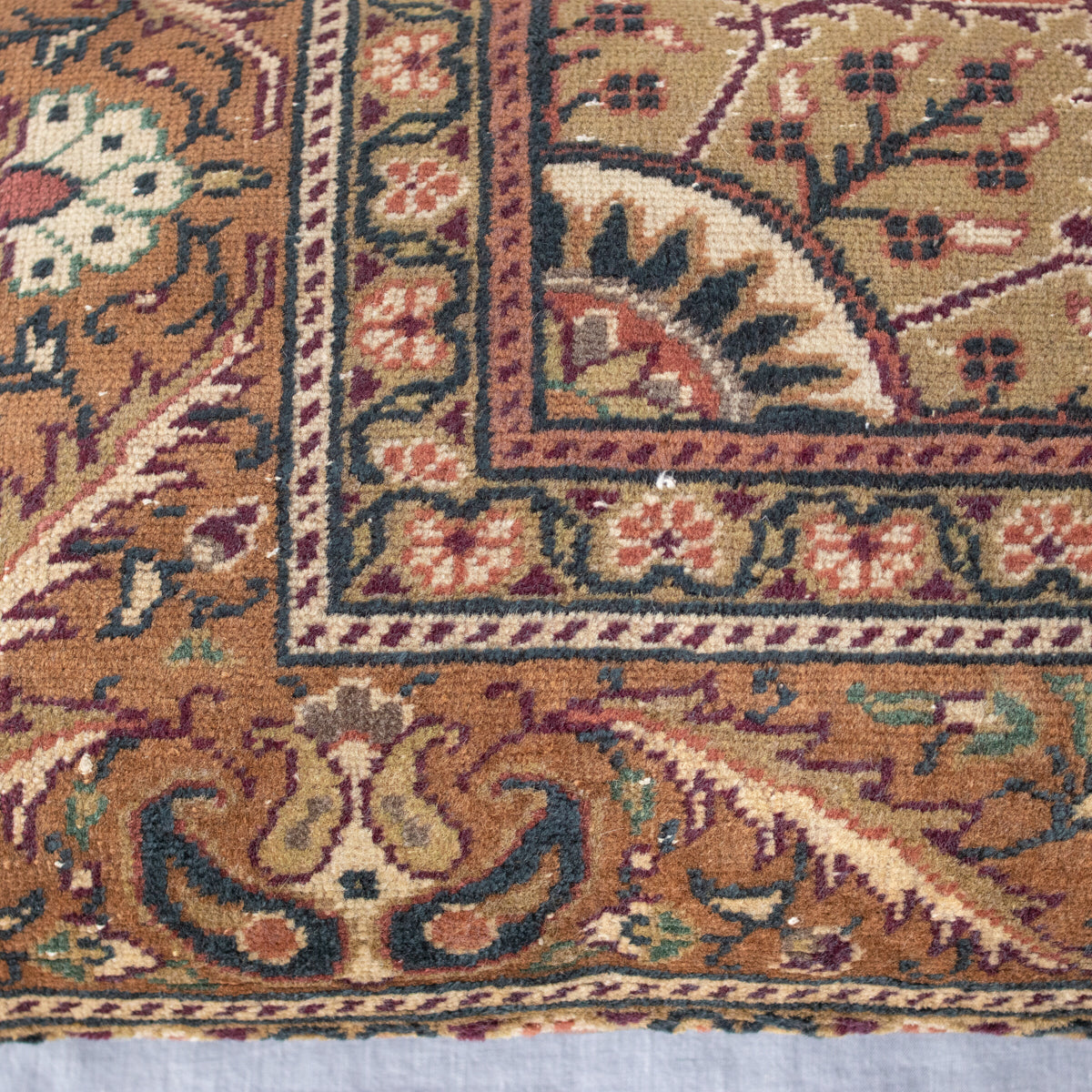 oreiller de tapis touffeté vintage | Millau