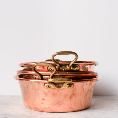 Confiturier vintage en cuivre