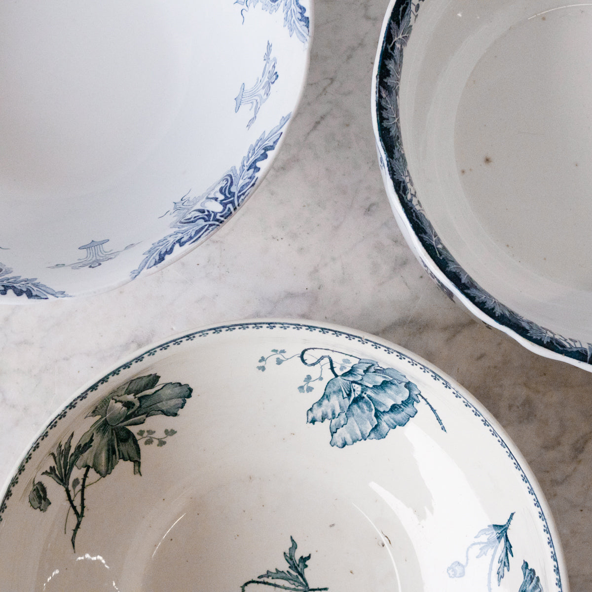 Bol de service Transferware