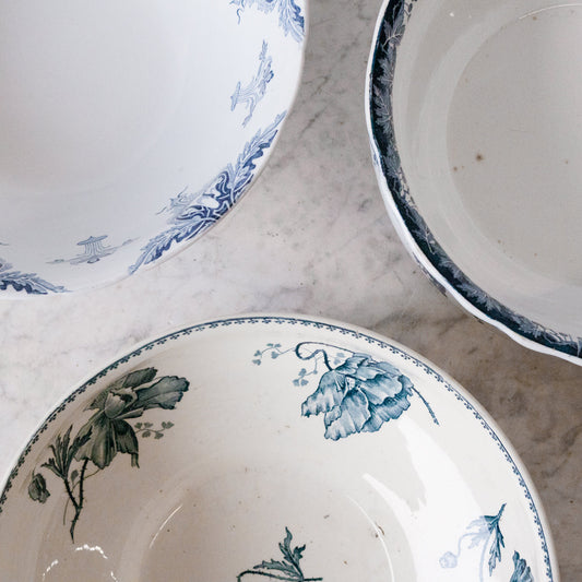Bol de service Transferware