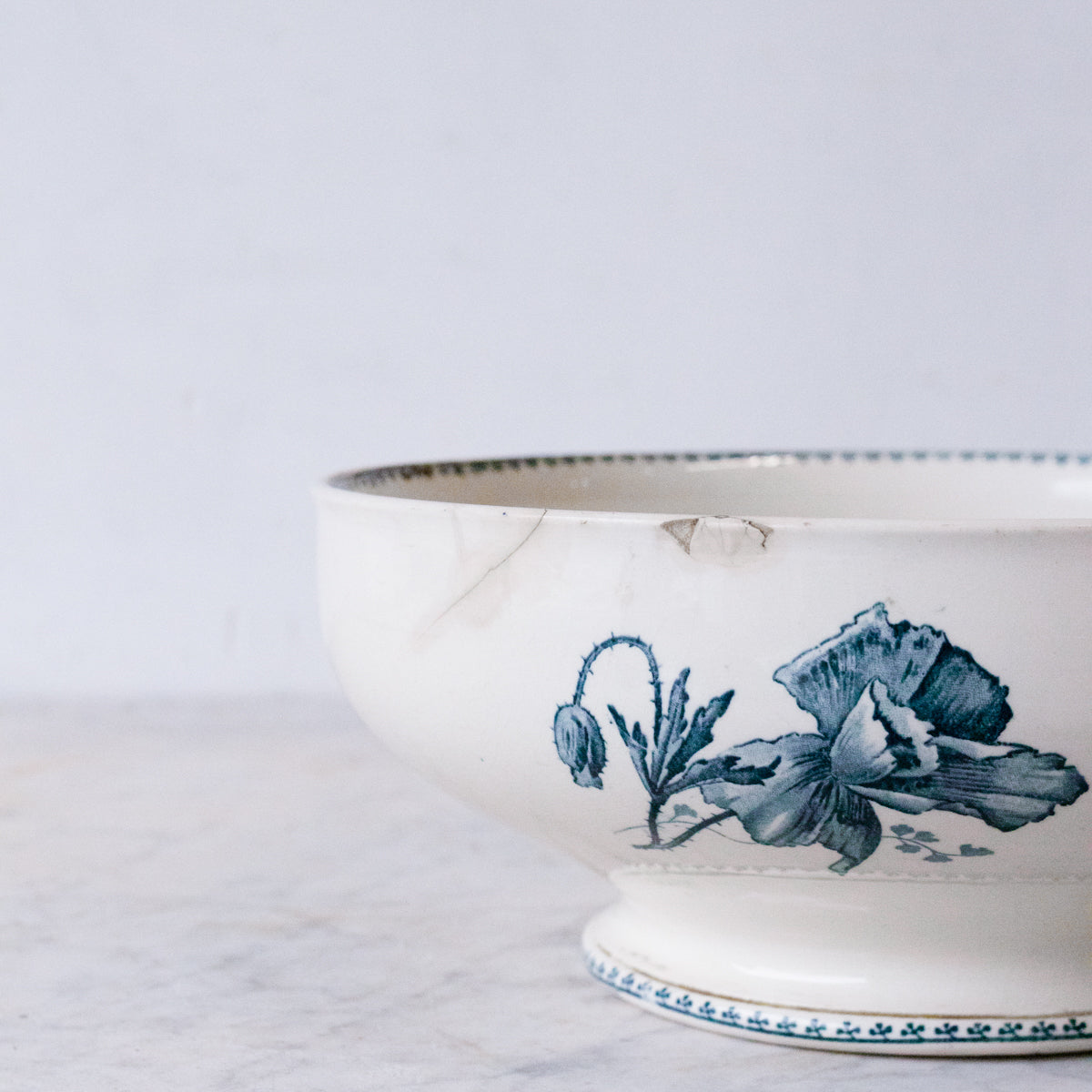 Bol de service Transferware