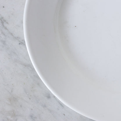 Paire de plats en porcelaine