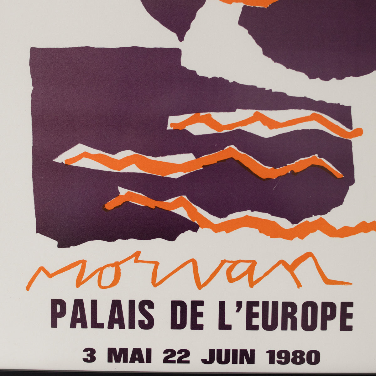Morvan Palais de L'Europe Publicité d'exposition