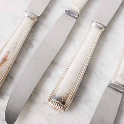 Ensemble de 12 couteaux de table français assortis