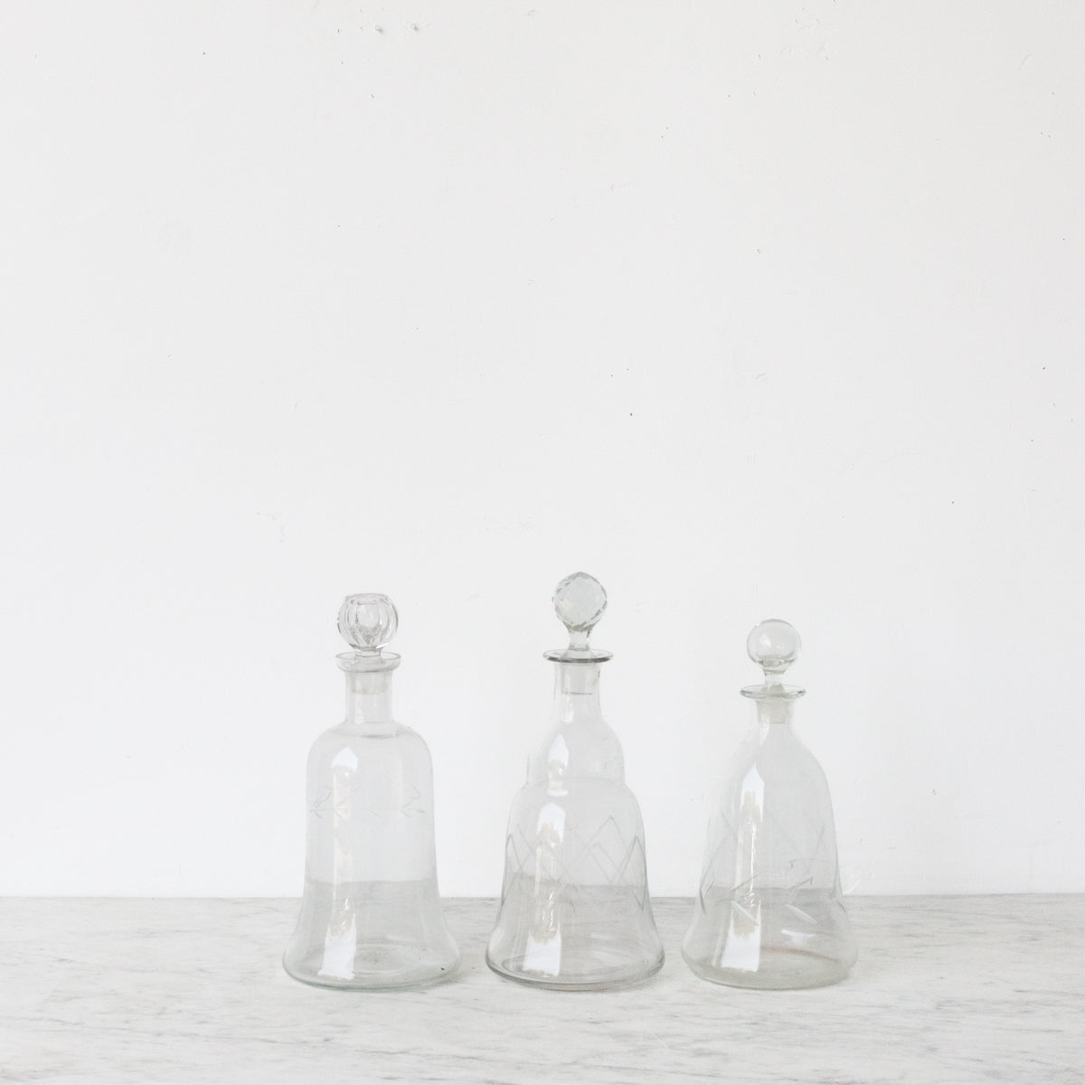 Carafe en forme de cloche avec bouchon