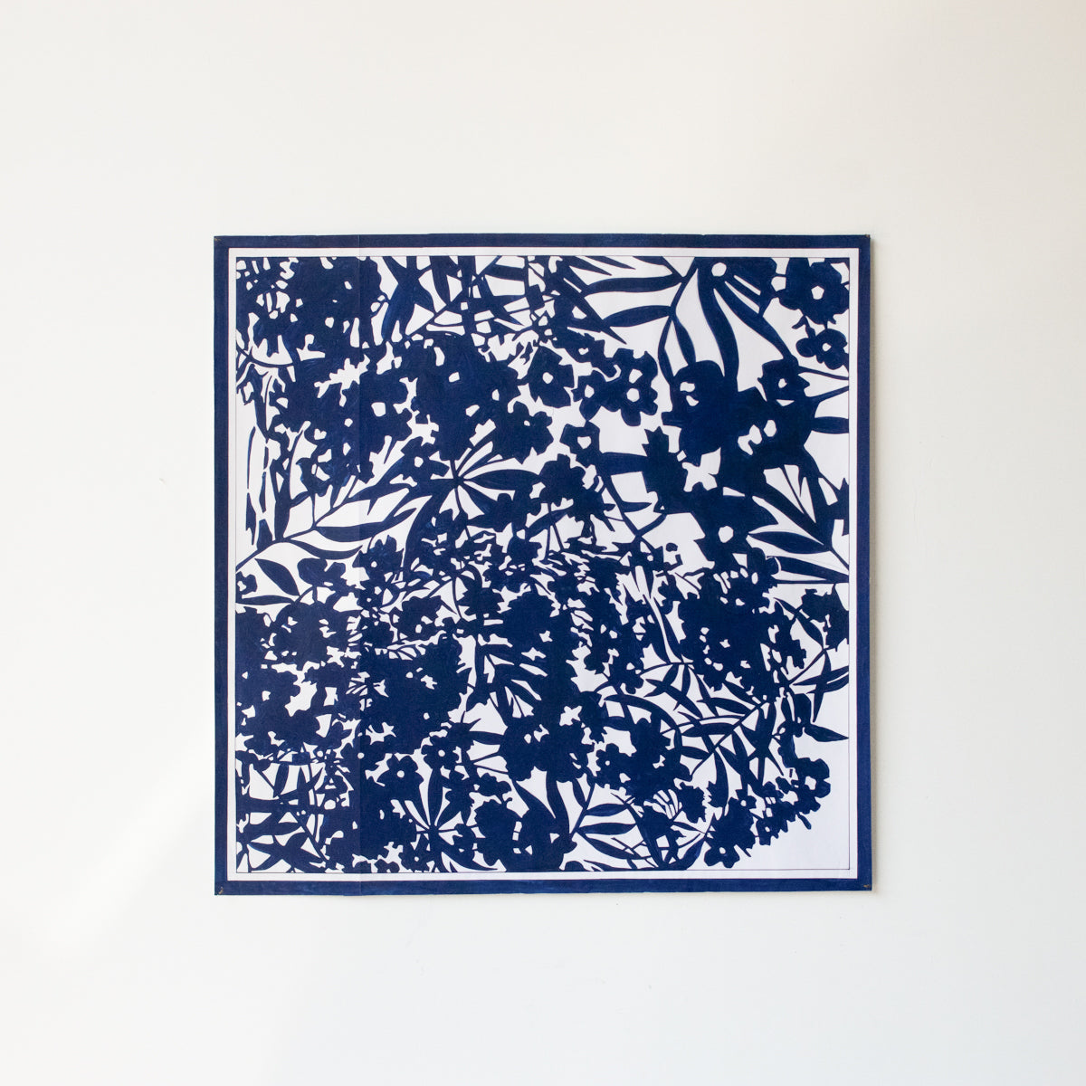 Foulard en soie Atelier Marc Terrier, modèle n° 206