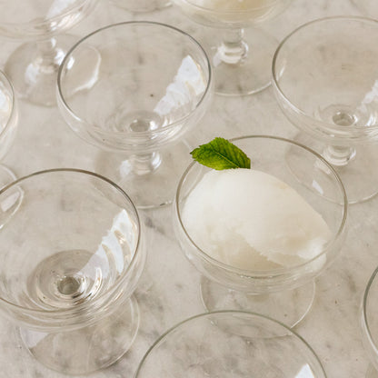 Ensemble de 5 coupes à dessert simples