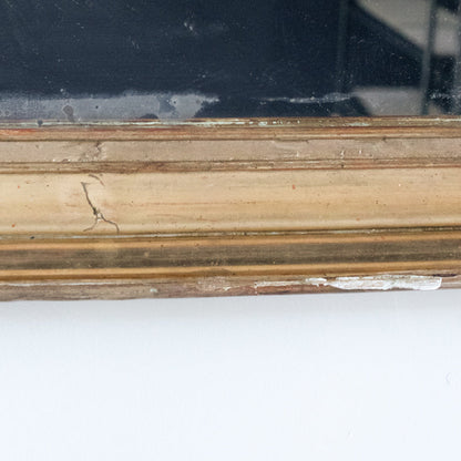 Miroir doré vintage