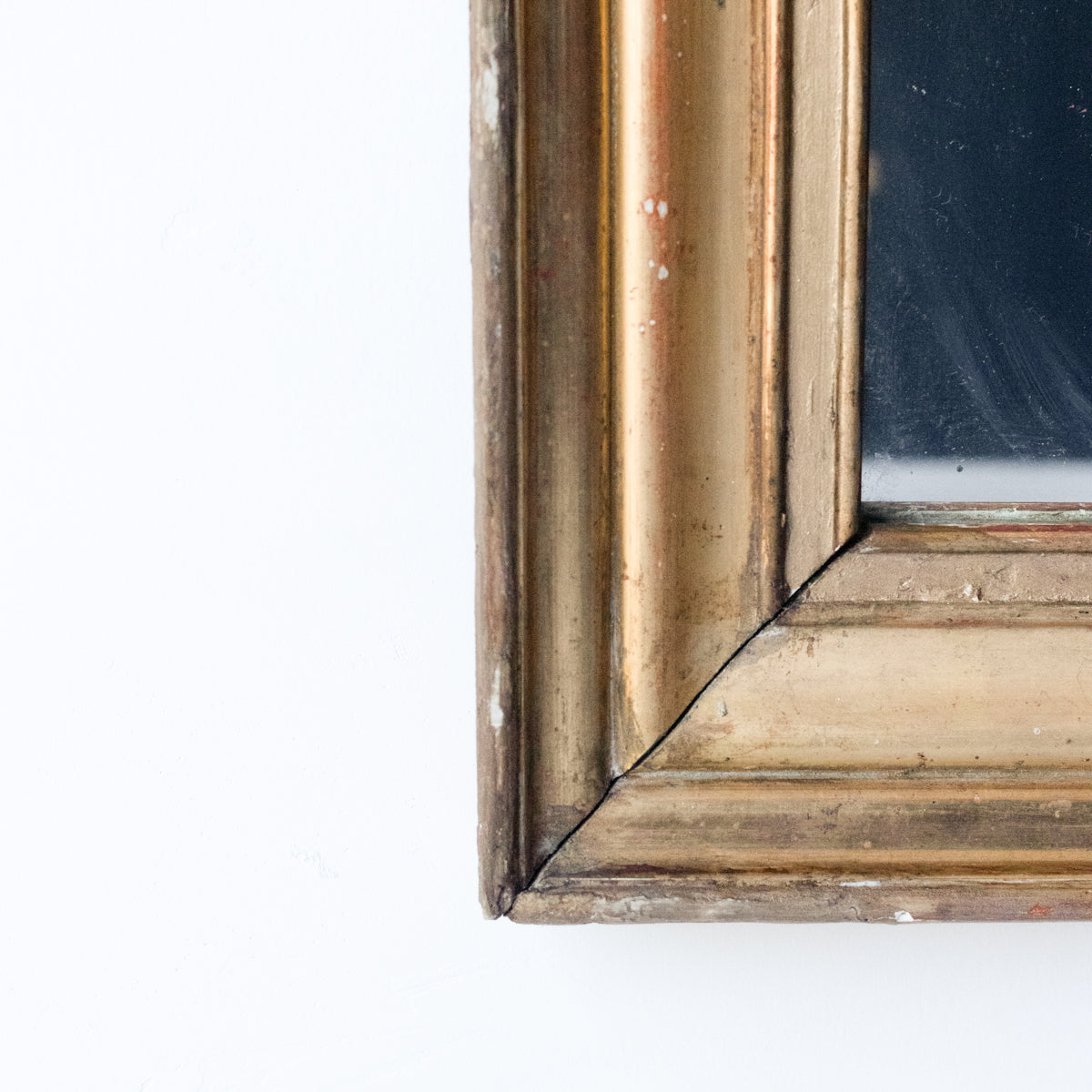 Miroir doré vintage