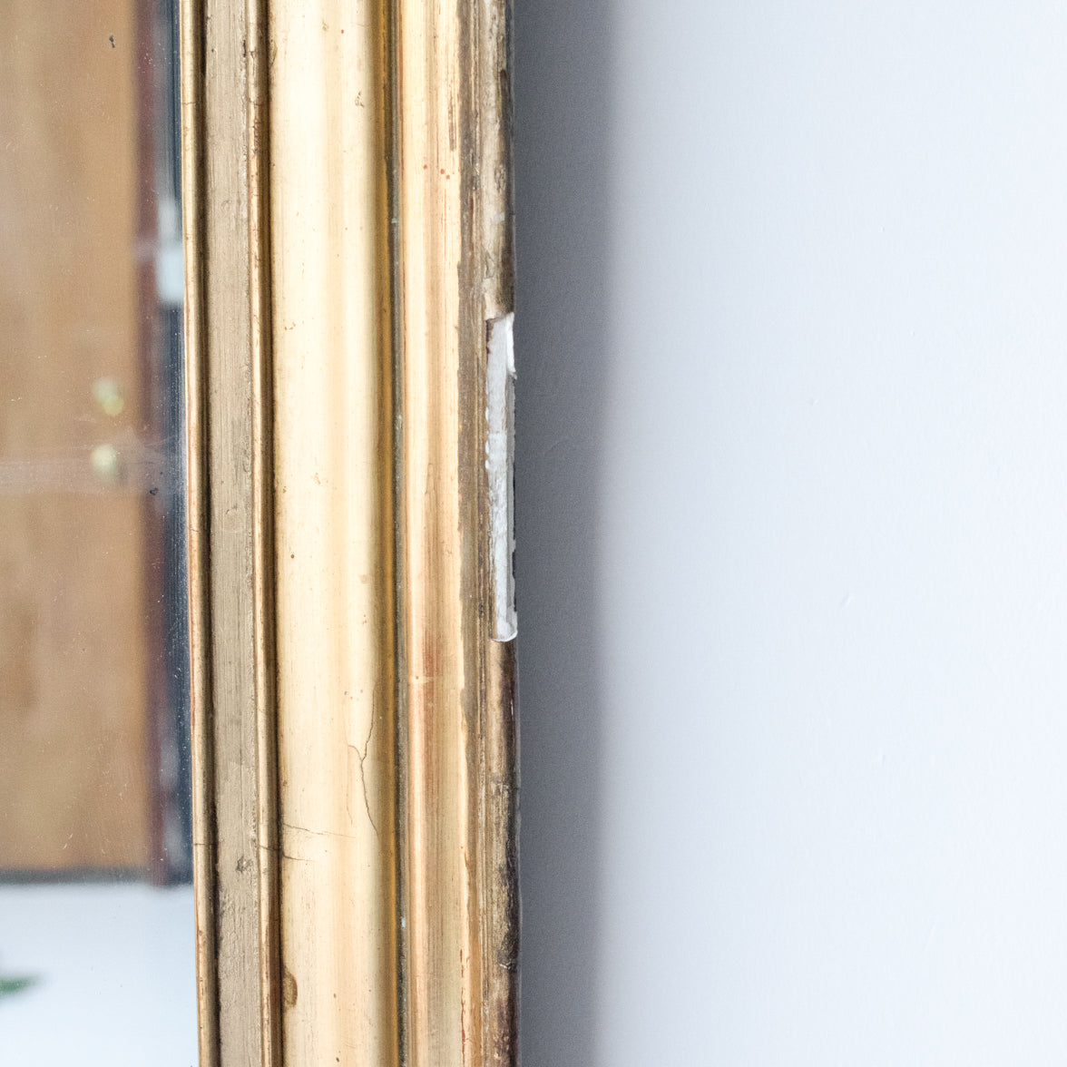 Miroir doré vintage