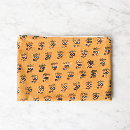 Pochette zippée en édition limitée, grande taille