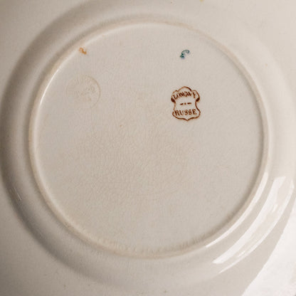 Ensemble de 4 assiettes plates Transferware