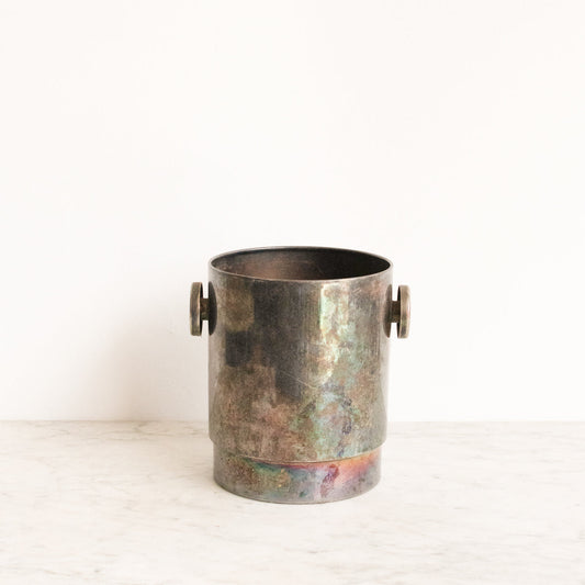 Seau à champagne Art Déco en argent