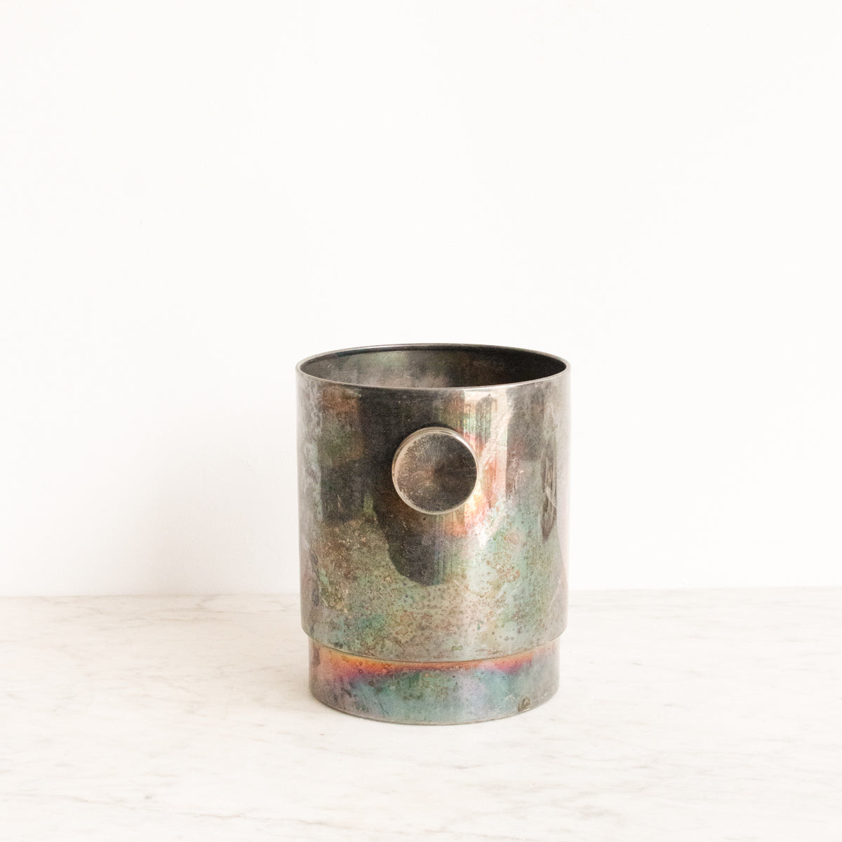 Seau à champagne Art Déco en argent