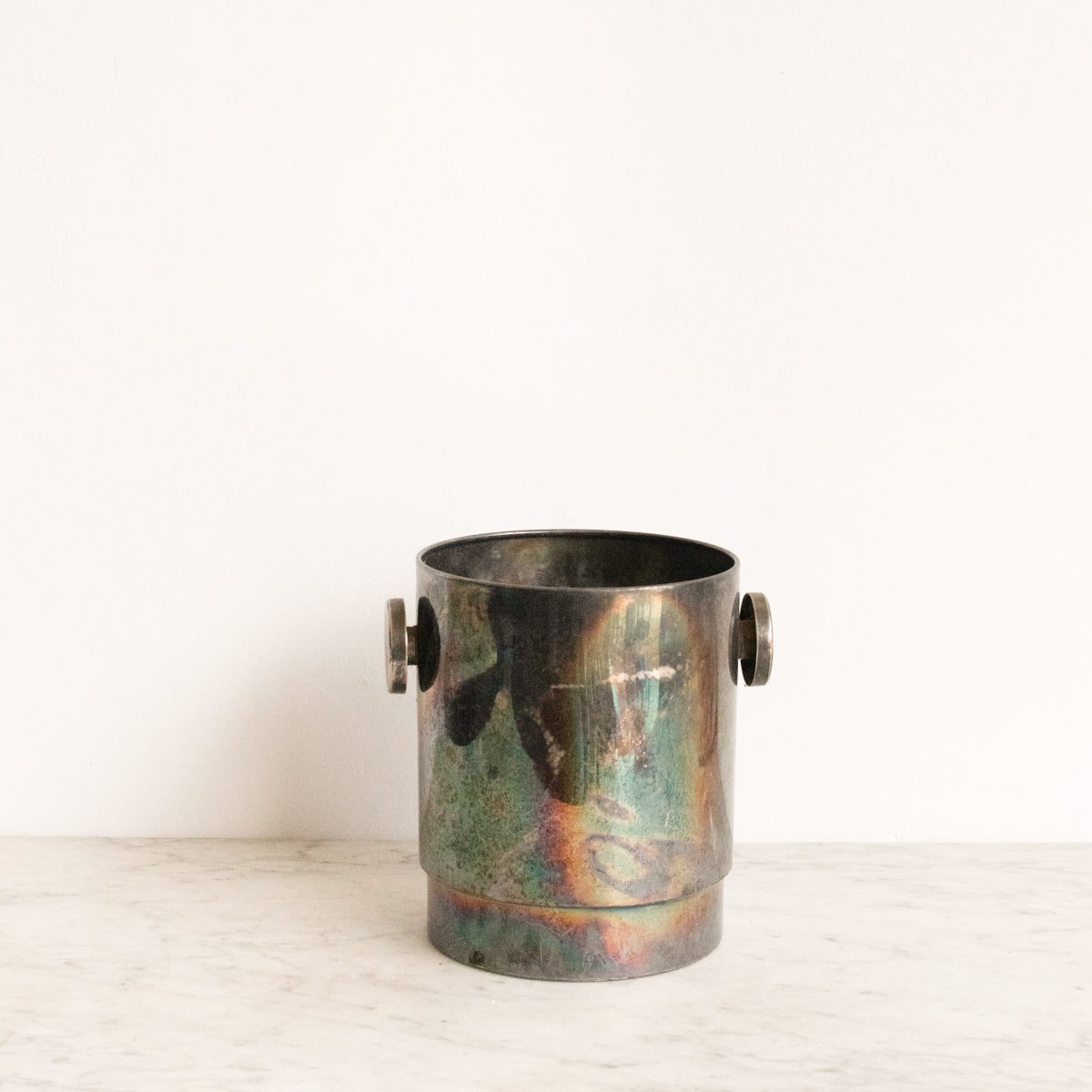 Seau à champagne Art Déco en argent