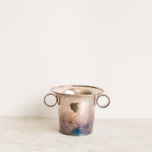 Seau à champagne Art Déco en argent