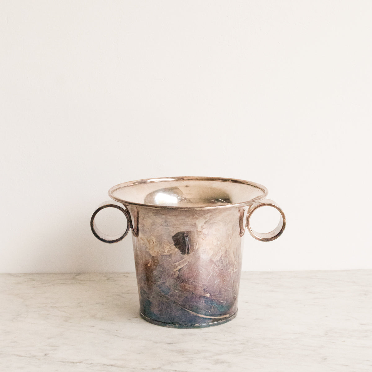 Seau à champagne Art Déco en argent