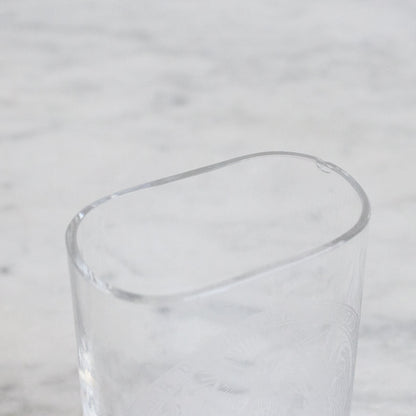 Verre Vichy gravé antique