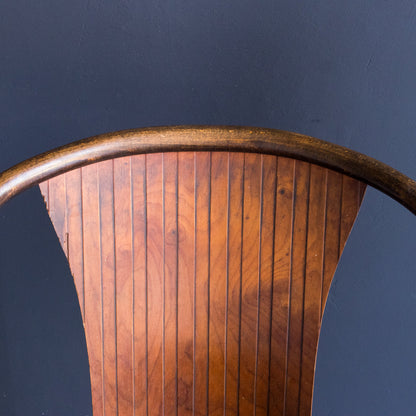 Fauteuil Fischel E15C en bois courbé