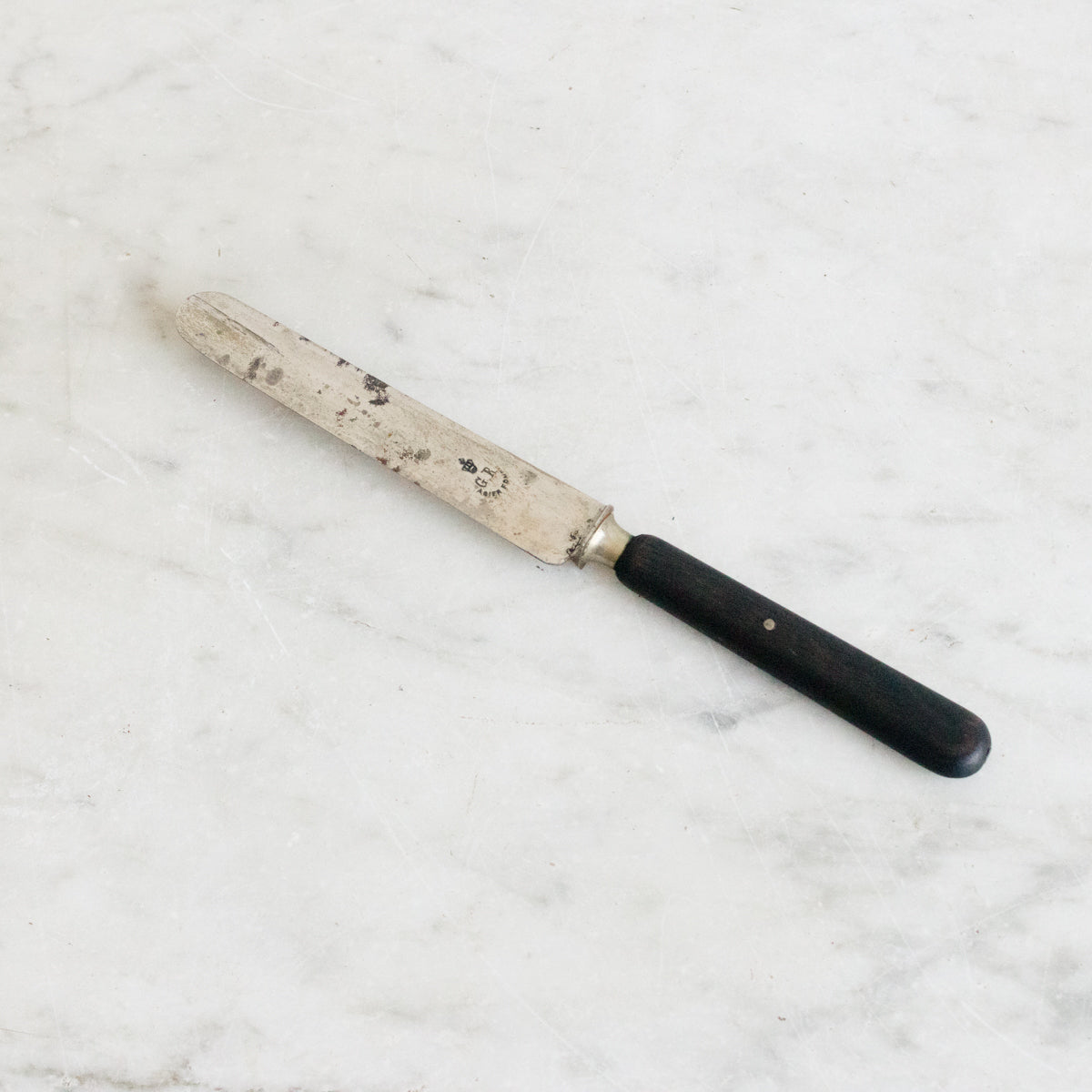 Ensemble de 12 couteaux en ébène