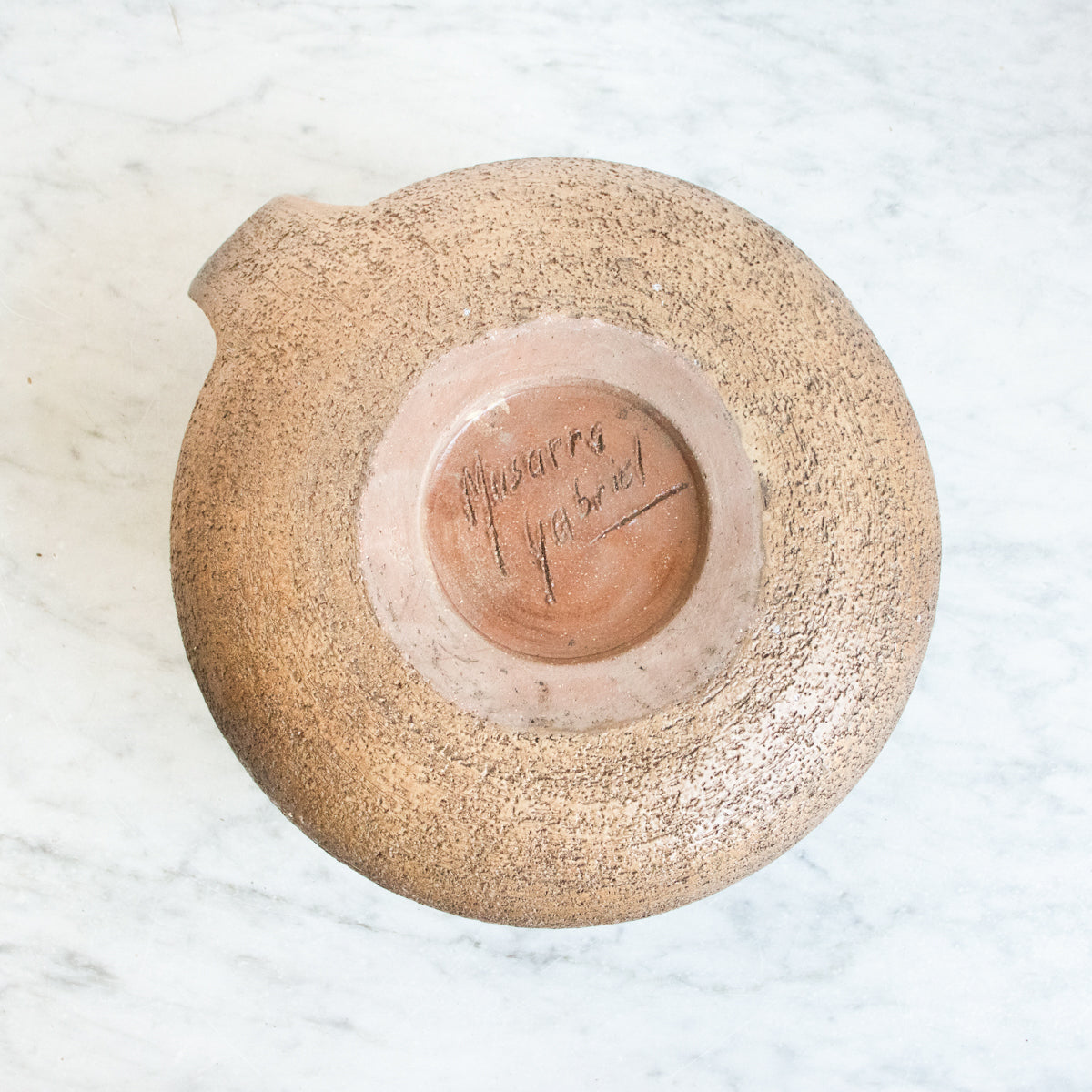 Vase en grès Gabriel Mussarra | Signé par l'artiste