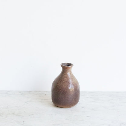 Vase soliflore en grès | Signé par l'artiste