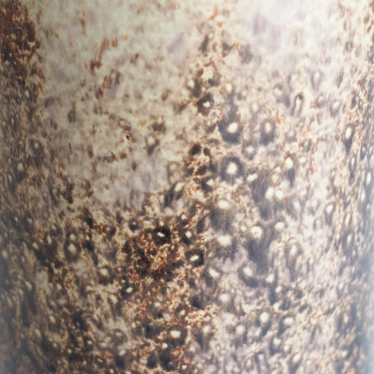 Vase vintage en grès | Signé par l'artiste