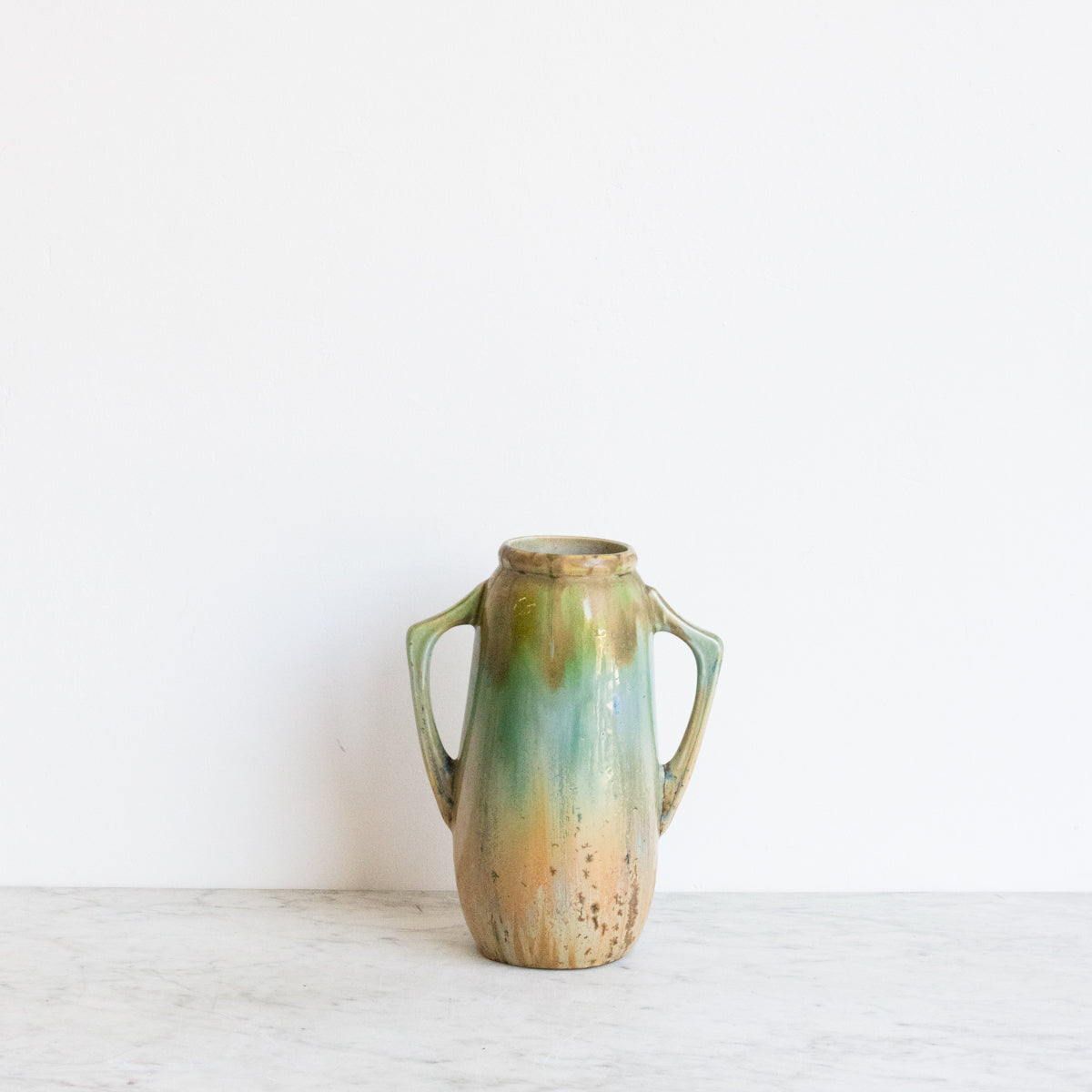 Vase Art déco en grès | Signé par l'artiste