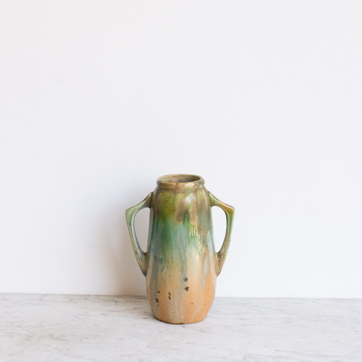 Vase Art déco en grès | Signé par l'artiste