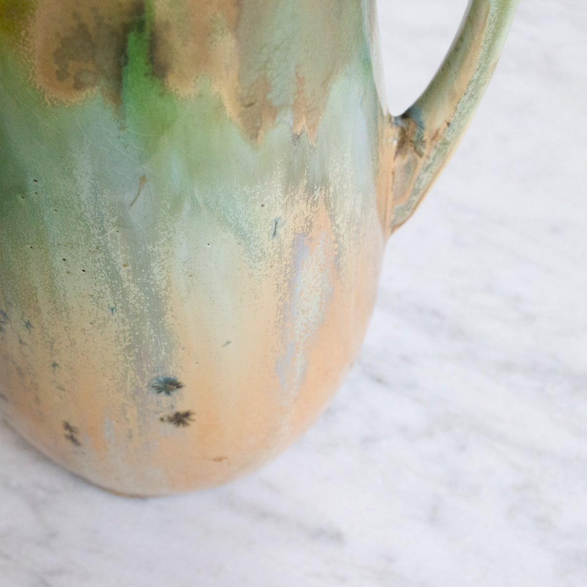Vase Art déco en grès | Signé par l'artiste