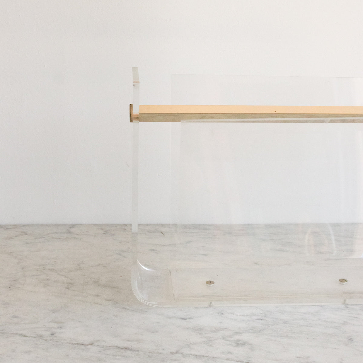 David Lange pour Porte-revues Vintage Roche Bobois