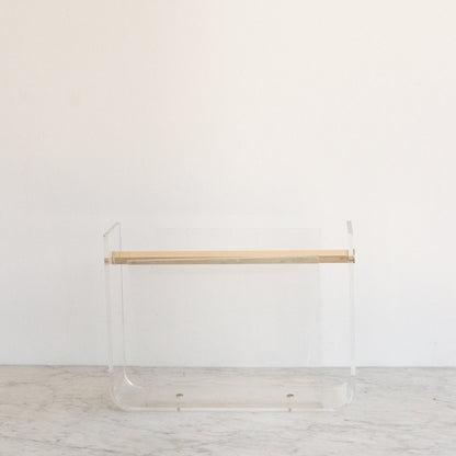 David Lange pour Porte-revues Vintage Roche Bobois