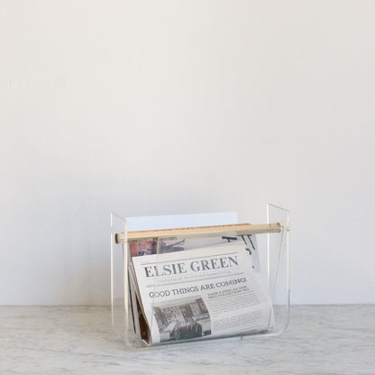 David Lange pour Porte-revues Vintage Roche Bobois