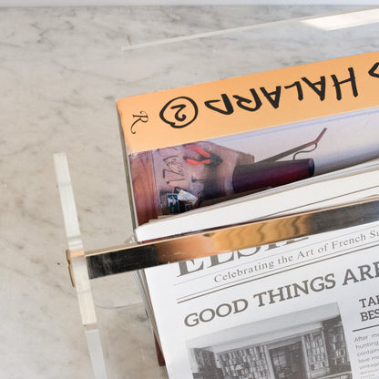 David Lange pour Porte-revues Vintage Roche Bobois