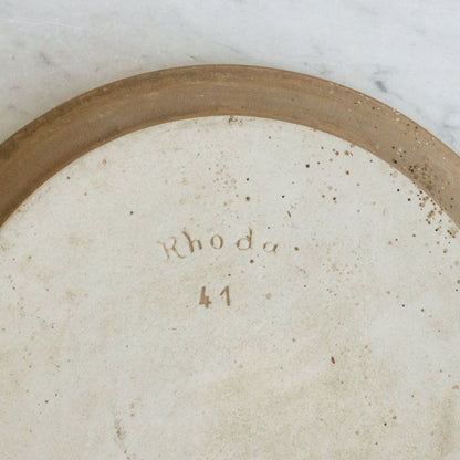 Bol et plat en grès Rhoda Ceram